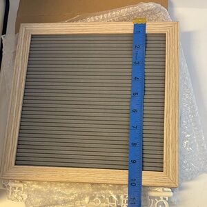 Changeable Letter Board - Brown